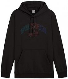  bluza z kapturem ess+ lab z gradientowym logo  Puma damska