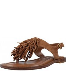 Sandały michael kors indra thong brązowy  Michael kors access damskie