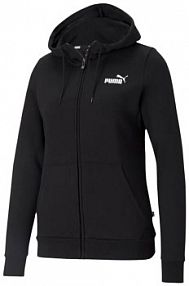  bluza z kapturem essential small logo z pełnym zamkiem błyskawicznym  Puma damska