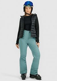 Spodnie narciarskie oliwkowe / khaki 4F 4FWAW25TFTRF0996-44S