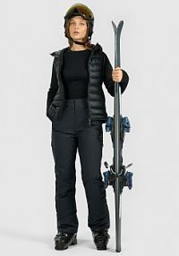 Spodnie narciarskie czarne 4F 4FWAW25TFTRF0996-20S
