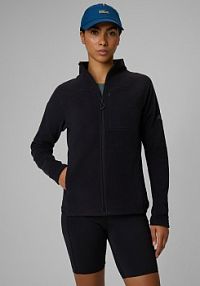 Bluza z polaru czarna 4F damska 4FWSS26TFLEF382-20S