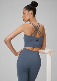 Top treningowy granatowy 4F 4FWSS26TFSLF0745-32S