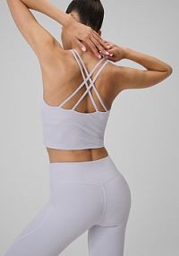 Top treningowy fioletowy 4F 4FWSS26TFSLF0745-52S