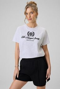 T-shirt szary 4F damski 4FWSS26TTSHF2738-27M