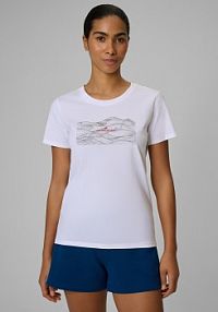T-shirt biały 4F damski 4FWSS26TTSHF2785-10S