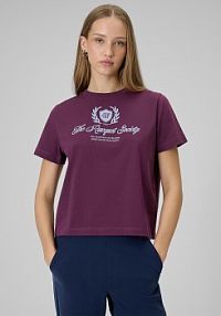 T-shirt fioletowy 4F damski 4FWSS26TTSHF2738-60S