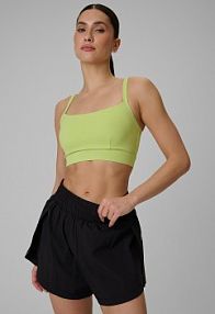 Biustonosz sportowy zielony 4F 4FWSS26USBAF207-42S