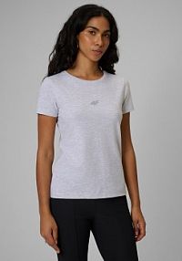T-shirt szary 4F damski 4FRMM00TTSHF4370-27M