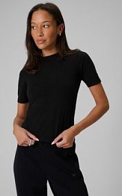 T-shirt czarny 4F damski 4FRSS26TTSHF3703-20S