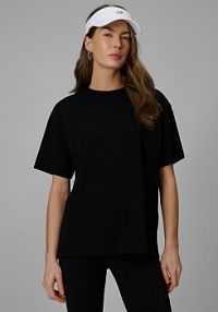 T-shirt czarny 4F damski 4FRAW25TTSHF3624-20S