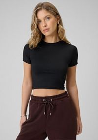 T-shirt czarny 4F damski 4FRSS26TTSHF3634-20S