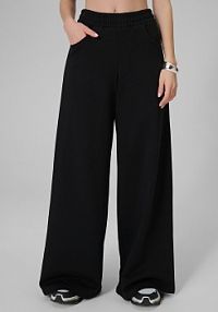 Spodnie dresowe czarne 4F damskie 4FRSS26TTROF2011-20S