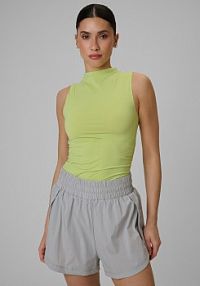 Top treningowy zielony 4F 4FWSS26TFSLF0749-42S