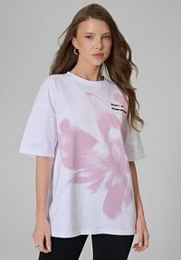 T-shirt biały 4F damski 4FRSS26TTSHF3631-010S