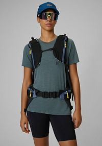 T-shirt oliwkowy / khaki 4F damski 4FWSS26TFTSF1799-43S