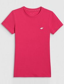 T-shirt różowy 4F damski 4FWSS26TTSHF2771-54S