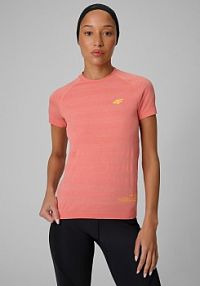 T-shirt różowy 4F damski 4FRSS26TFTSF2374-63M