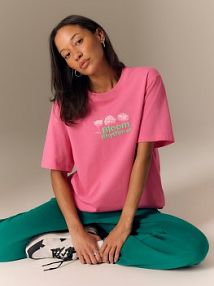 T-shirt różowy 4F damski 4FRSS26TTSHF3698-54S