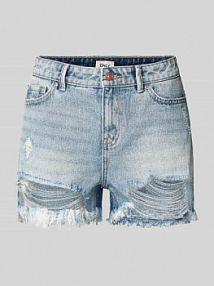Szorty jeansowe o kroju regular fit z czystej bawełny model PACY Only niebieskie EAN 15256232