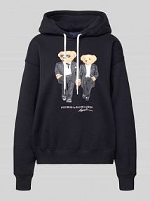 Bluza z kapturem z nadrukiem z motywem Polo Ralph Lauren damska EAN 211A87106