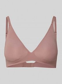 Biustonosz typu bralette z efektem push up seria 'Zero Feel' Sloggi różowy EAN 10226701