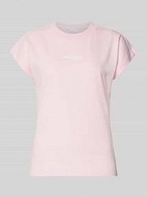 T-shirt z okrągłym dekoltem adidas Sportswear różowy damski EAN JG8659
