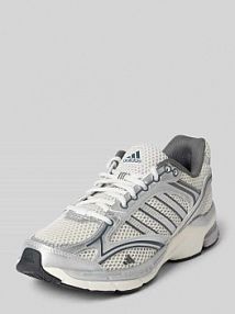 Niskie sneakersy z siateczki model 'TECHNOCHAOS 2000' adidas Sportswear srebrne damskie EAN KI6821