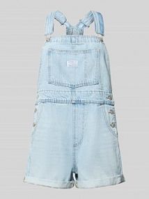 Ogrodniczki o kroju relaxed fit z czystej bawełny Levis niebieski EAN 523330068