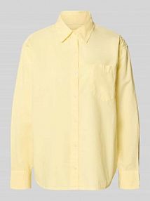 Bluzka w kroju boyfriend fit z kieszenią na piersi model 'HARLIE' Levis żółta damska EAN 1HM0024