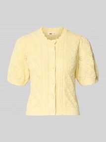 Kardigan o kroju regular fit z mieszanki bawełny Levis żółty EAN 5A80002