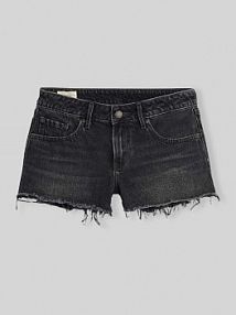 Szorty jeansowe z czystej bawełny Levis czarne EAN 5DR0003