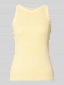 Top na ramiączkach o kroju slim fit z czystej bawełny Levis żółty damski EAN A33810032