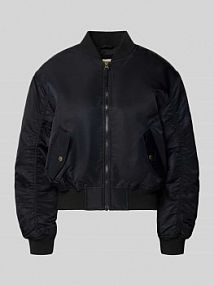 Kurtka bomberka ze stójką i zamkiem błyskawicznym Model 'SCOUT' Levis czarna damska EAN 5AZ0002