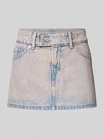 Spódnica mini z czystej bawełny Levis niebieska EAN 3Z70005