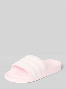 Klapki kąpielowe z tłoczonym logo Model 'ADILETTE AQUA' adidas Sportswear fioletowe damskie EAN GZ5878