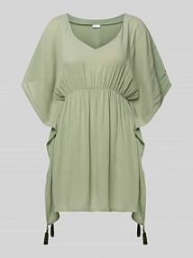 Tunika o kroju relaxed fit z czystej wiskozy Lascana oliwkowa EAN BL43188_LS.