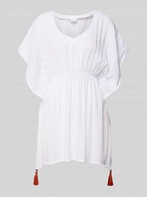 Tunika o kroju relaxed fit z czystej wiskozy Lascana biała EAN BL43188_LS.