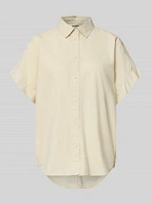 Bluzka koszulowa o kroju regular fit z kołnierzykiem koszulowym model 'Isabel' ECOALF żółta damska EAN MCWGASRISABE0764S26