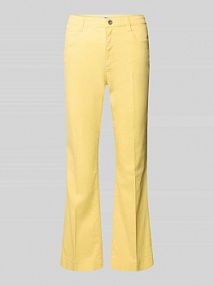 Jeansy bootcut w 5 kieszeni Model 'Mary' BRAX żółte damskie EAN 9-7352 09977020