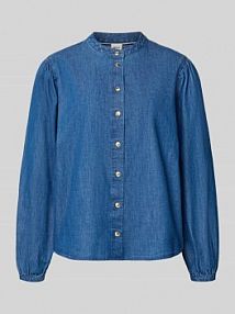 Bluzka o kroju regular fit w imitacji denimu Model 'Valeria' BRAX niebieska damska EAN 94-0015 94151700