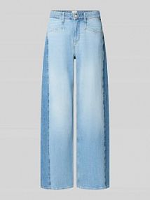 Jeansy w kroju wide fit model 'Morgan' BRAX niebieskie damskie EAN 9-6012 09913920