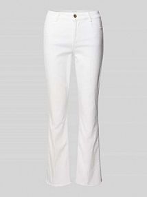 Jeansy bootcut z frędzlami Model 'SHAKIRA' BRAX białe damskie EAN 71-7928 09959820