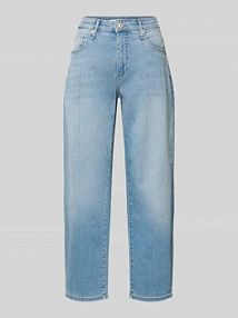 Jeansy o kroju balloon fit z dodatkiem lyocellu Model 'DANNI' MAC niebieskie damskie EAN 389L311090