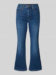 Jeansy bootcut z Mieszanka bawełny Model „DREAM KICK” MAC niebieskie damskie EAN 357L541690