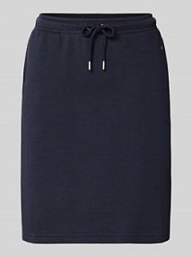 „Dresowa spódnica z wyhaftowanym logo” Gant granatowa EAN 4200274