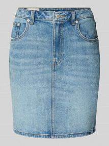 Spódnica jeansowa z wpuszczanymi kieszeniami Gant niebieska EAN 4400260