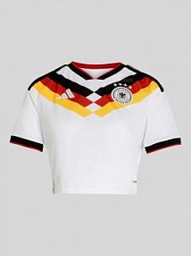 męski t-shirt o kroju regular fit z wyhaftowanym logo adidas Sportswear biały damski EAN KE5854