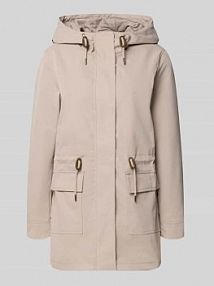 Krój regular fit Parka z tunel Model 'LOUISE' Only beżowa EAN 15312869