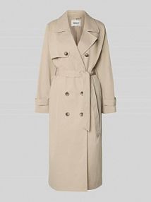 Płaszcz typu trench w kroju regular fit z kołnierzem z klapami model 'DISA LIFE' Only damski EAN 15361536